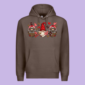 American Football Gnome Premium Hoodie Designed By Hra Design Shop