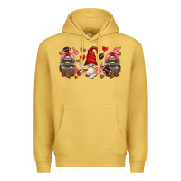 Antique Gold american football gnome Premium Hoodie - HRA Design Shop