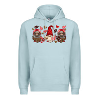 Blue Mist american football gnome Premium Hoodie - HRA Design Shop