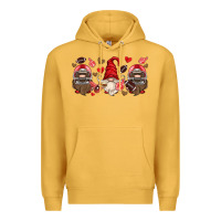 Mustard american football gnome Premium Hoodie - HRA Design Shop