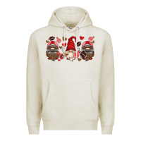 Oatmeal Heather american football gnome Premium Hoodie - HRA Design Shop