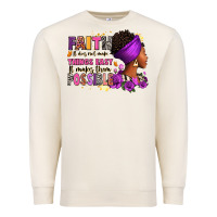 Sandshell Faith it does not make things easy Premium Sweatshirt - RanaPortraitStore
