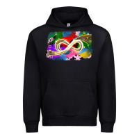 Black infinity symbol autism Urban Hoodie - JahusDesignShop