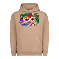 Pigment Burro infinity symbol autism Urban Hoodie - JahusDesignShop