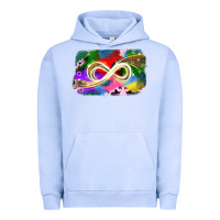 Pigment Grape Ice infinity symbol autism Urban Hoodie - JahusDesignShop