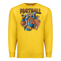 Lemon Football life afro girl sneakers Premium Sweatshirt - RanaPortraitStore
