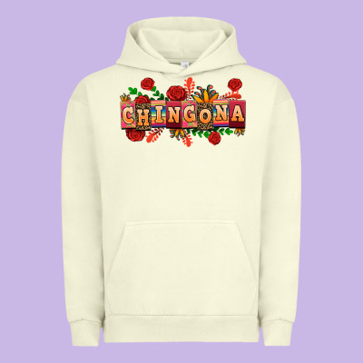 Chingona Urban Hoodie Designed By Adodesignshop
