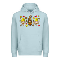 Blue Mist softball gnome Premium Hoodie - HRA Design Shop