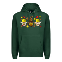Sports Green softball gnome Premium Hoodie - HRA Design Shop
