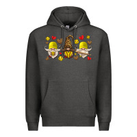 Charcoal Heather softball gnome Premium Hoodie - HRA Design Shop