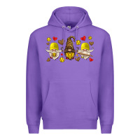 Purple softball gnome Premium Hoodie - HRA Design Shop