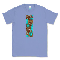 Colony Blue american football with leopard pen wraps Classic Tee - BundleAndBundleShop