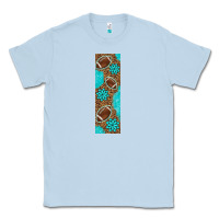 Dusty Blue american football with leopard pen wraps Classic Tee - BundleAndBundleShop