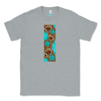 Heather Grey american football with leopard pen wraps Classic Tee - BundleAndBundleShop