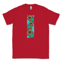 Red american football with leopard pen wraps Classic Tee - BundleAndBundleShop