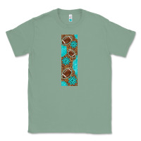 Sage american football with leopard pen wraps Classic Tee - BundleAndBundleShop
