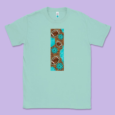 American Football With Leopard Pen Wraps Classic Tee Designed By Bundleandbundleshop