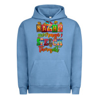 Pigment Pebble Blue nacho average speech therapist Urban Hoodie - AdoDesignShop