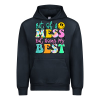 Navy bit of a mess but doing my best Urban Hoodie - JahusDesignShop