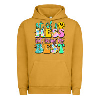 Pigment Peanut Butter bit of a mess but doing my best Urban Hoodie - JahusDesignShop