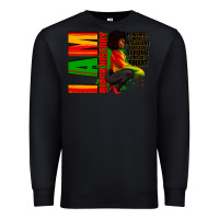 Black I am black history Afro American woman Premium Sweatshirt - RanaPortraitStore
