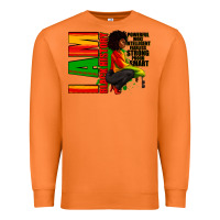 Carrot I am black history Afro American woman Premium Sweatshirt - RanaPortraitStore