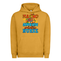 Pigment Peanut Butter nacho average pediatric nurse   with nacho Urban Hoodie - AdoDesignShop