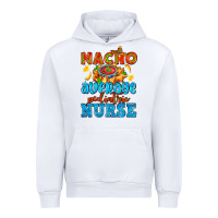 White nacho average pediatric nurse   with nacho Urban Hoodie - AdoDesignShop