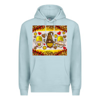 Blue Mist softball gnome Premium Hoodie - HRA Design Shop