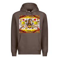Coffee softball gnome Premium Hoodie - HRA Design Shop