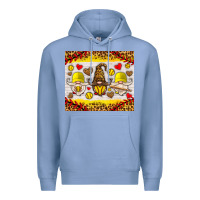 Colony Blue softball gnome Premium Hoodie - HRA Design Shop