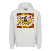Dove Grey softball gnome Premium Hoodie - HRA Design Shop