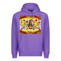 Purple softball gnome Premium Hoodie - HRA Design Shop