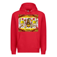 Red softball gnome Premium Hoodie - HRA Design Shop