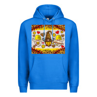 True Royal softball gnome Premium Hoodie - HRA Design Shop