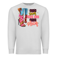 Dove Grey Good shoes take you to good places black fashion g Premium Sweatshirt - RanaPortraitStore