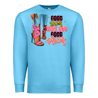 Ocean Blue Good shoes take you to good places black fashion g Premium Sweatshirt - RanaPortraitStore