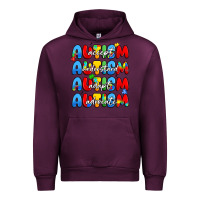 Mauve Wine autism accept understand adopt advocate Urban Hoodie - JahusDesignShop