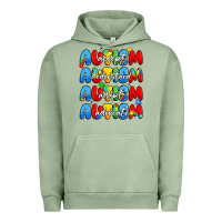 Pigment Oil Green autism accept understand adopt advocate Urban Hoodie - JahusDesignShop