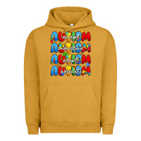 Pigment Peanut Butter autism accept understand adopt advocate Urban Hoodie - JahusDesignShop