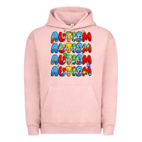 Pigment Salmon autism accept understand adopt advocate Urban Hoodie - JahusDesignShop