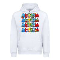 White autism accept understand adopt advocate Urban Hoodie - JahusDesignShop