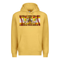 Antique Gold softball gnome license plate Premium Hoodie - HRA Design Shop