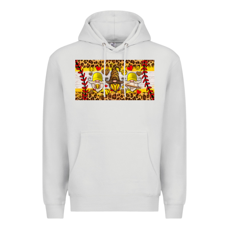 Softball Gnome License Plate Premium Hoodie by HRA Design Shop | Teevron