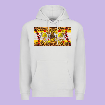 Softball Gnome License Plate Premium Hoodie Designed By Hra Design Shop
