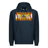 Navy softball gnome license plate Premium Hoodie - HRA Design Shop