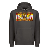 Smoke softball gnome license plate Premium Hoodie - HRA Design Shop