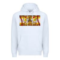 White softball gnome license plate Premium Hoodie - HRA Design Shop