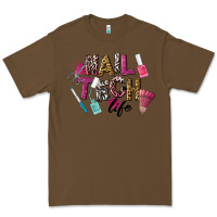 Cacao Nail Tech Life Premium Tee - LillyAllenDesigns