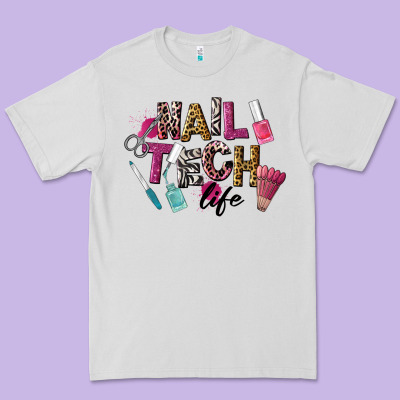 Nail Tech Life Premium Tee Designed By Lillyallendesigns